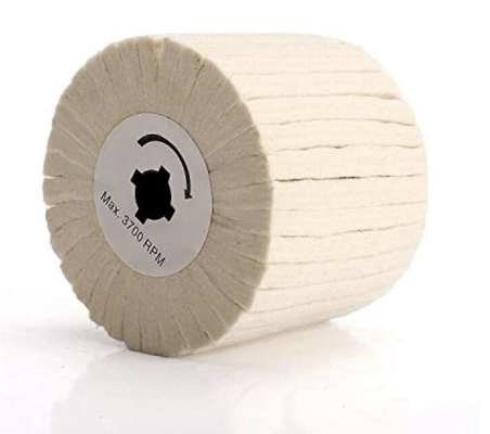 4 Inch Wool Striping Wire Drawing Finishing Polishing Wheel Abrasive Buffing Wheel Rotary Tool For Surface Polishing